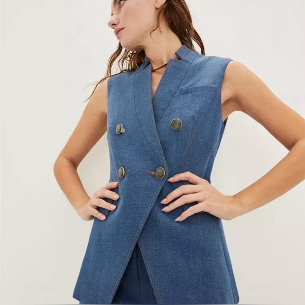 NWT Veronica Beard Amika Vest. Size 4